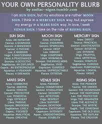 Maybe you would like to learn more about one of these? Your Own Personality Blurb I Am Peacemaker Sun Sign But My Emotions Are Rather Whimsical Moon Sign I Think In Mercury Sign Astrology Signs Venus Sign