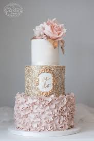 Wedding Cake Designer Warwickshire Gold Wedding Cake Metallic Wedding Cakes Tiered Wedding Cake