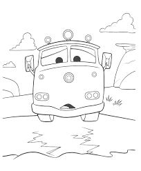 Select from 35919 printable crafts of cartoons, nature, animals, bible and many more. Cars Vw Bus Fillmore Coloring Page Coloring Pages Blog Organisation