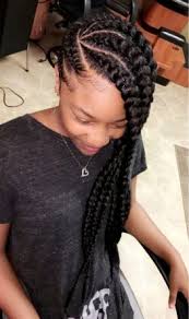 They're colossal cornrows that are a thicker, bolder, jumbo version of classic braids. Natural Hairstyles Goddess Braids Parle Magazine The Online Voice Of Urban Entertainment
