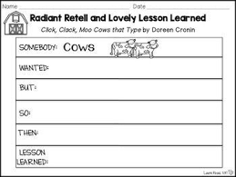 Are You Reading Click Clack Moo Cows That Type By Doreen Cronin This Wonderful Read A Reading Graphic Organizers Reading Vocabulary Letter Writing Activities