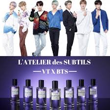 Er hatte mal das victoria's secret noir tease body mist/spray präsentiert. Daebak K Pop Shop Ab Sofort Neu In Unserem Sortiment Vt X Bts L Atelier Des Subtils Inhalt Eau De Toilette 50ml 15 Bts Karten 12x8cm Verfugbare Dufte Eau De Coton
