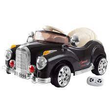 Lil Ride Ride On 6 Volt Battery Operated Classic Car With Remote In 2021 Custom Choppers Ride On Toys Classic Cars
