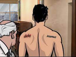 Archer tattoo by sandra daukshta. Archer S Tattoos Fandom