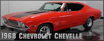 1968 Chevrolet Chevelle Factory Paint Colors