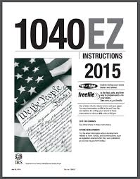 1040ez 2015 instructions booklet pdf