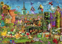 Aimee Stewart Sonniges Vergnugen Im Garten Wimmelbild Bilder Sonniger