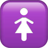 Batasan aurat bagi lelaki dan perempuan. Tandas Wanita Makna Emoji