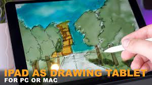 Depending upon the sophistication of the app the ipad will do no less than a specific drawing tablet, other than size. Using Ipad Pro As A Drawing Tablet For Pc Or Mac 4k Youtube