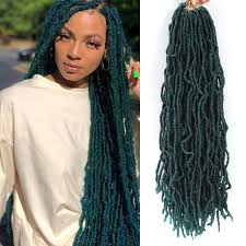 Leeven 18 Inch New Faux Locs Crochet Braids 126 Roots Pre-Looped Soft Locs  Crochet Hair Ombre Brown Goddess Locs Dreadlocks Hair Extension Curly Faux  Locs Braiding Hair T30# Price In Saudi Arabia |
