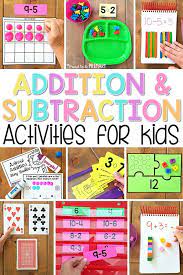 Addition And Subtraction Activities For Kids Fundamental Methods Proud To Be Primary Subtraction Activities Kindergarten Math Games Math Fact Fluency