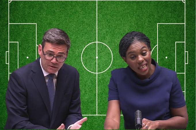 Andy Burnham v Kemi Badenoch first PMQs match report