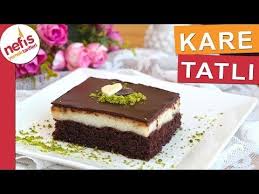 Bugun Sizlere Serbetli Keki Ve Uzerini Kaplayan Muhtesem Muhallebisi Ile Uzerini Susleyen Cikolatali Pasta Tarifini S Yemek Tarifleri Cikolatali Tatlilar Tatli
