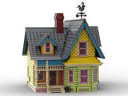 House From Up Lego House Cool Lego Creations Lego Modular