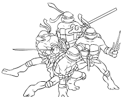 There are coloring pages with characters fromteenage mutant ninja turtles cartoons and animated movies. Online Coloring Pages Mutant Coloring Teenage Mutant Ninja Turtles Ninja