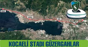 Kocaeli'de yapımı süren, hem ulusal hem de uluslararası organizasyonlara ev sahipliği yapması hedeflenen 33 bin kişilik stadyumun inşaatı yüzde 98 oranında. Yeni Kocaeli Stadyumu Icin Toplu Tasima Seferber Oldu