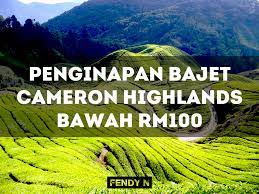 Back to cameron highlands travel tips mainpage; 10 Penginapan Murah Sekitar Cameron Highlands Bawah Rm100 Jelajah Maya