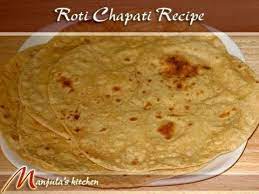 Roti Chapati Flat Indian Bread Manjula S Kitchen Indian Vegetarian Recipes Indian Bread Recipes Recipes Chapati Recipes