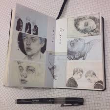 Once you've got a solid drawing down, use a fine tip pen or. Pinterest Dionettali Sketch Book Art Book Art