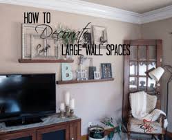 Decorating Ideas For Large Bare Walls Intended For The House Best 25 Living Room Wall Decor Ide Family Room Walls Family Room Wall Decor Wall Decor Living Room