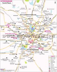 Hyderabad Tourism Places Map Map Tourism Tourist Map