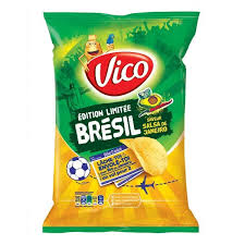 Chips Bresil Vico Packaging Design Emballage Alimentaire Gastronomie