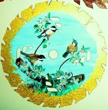 Cut hand saw metal art,2021 father's day unique gift,metal art tree wall decor,vintage hand saw blade metal wall art,plasma cut metal art, for bedroom office desktop cabinets (deer) 2.9 out of 5 stars 4. Painting Saw Blades That Have Cut Outs Wetcanvas Online Living For Artists