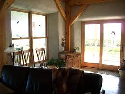 I am happy to offer the plans for our timber frame and straw bale house for free here. Strawbale Saltbox