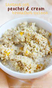 Make This Healthy Instant Pot Breakfast Quinoa As An Alternative To Sugary Oatmeal Packets Swap Quinoa Recipes Breakfast Instant Pot Recipes Foods With Gluten