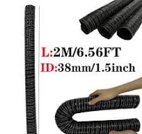 2M 1.5" Silicone Air Ducting Flexible Brake Hot Cold Induction Intake Pipe  Hose | eBay