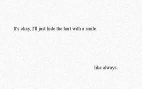 Smile To Hide Pain Home Facebook
