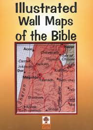 Illustrated Wall Maps Of The Bible Store Bib Arch Org
