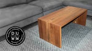 Below are the tools we each used on our sections of the build. How To Build A Waterfall Coffee Table Youtube