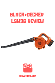 Black And Decker Leaf Blower Battery Operated Black Decker Lsw36 Cordless Leaf Blowers Leaf Blower Black Decker
