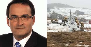Jean Lapierre et sa famille défunte ont eu une cérémonie SPÉCIALE pour  célébrer les 1 an de l'écrasement d'avion...