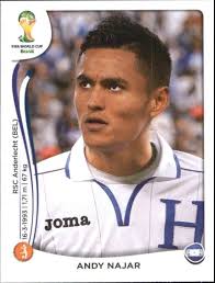 Comprar Cromo Andy Najar Honduras Fifa World Cup Brazil 2014 Panini