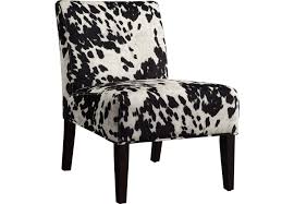 elmdale black accent chair printed accent chairs cow print chair fabric accent chair