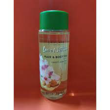 A small amount massaged onto your body can help keep your skin hydrated, c. Pure Almond Oil For Body And Hair 100ml Love Nature
