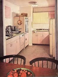 1958 Retro Home Decor Retro Home Pink Kitchen Designs