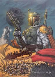 Star Wars Boba The Sarlacc Pit Comic Art Star Wars Art Star Wars Artwork Star Wars Art Drawings