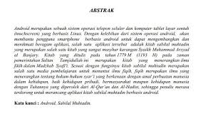 Contoh abstrak indonesia dan inggris. Contoh Abstrak Bahasa Inggris Karya Ilmiah Surja Spa