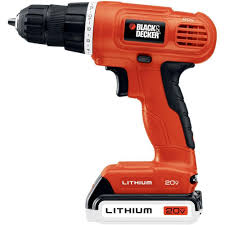 Black And Decker 20v Lithium Battery 1 5 Ah Black Decker 20 Volt Max Lithium Ion Cordless 3 8 In Drill Driver With Battery 1 5ah And Charger Drill Set Black Decker Cordless Drill Reviews