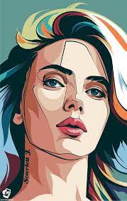 Photography Spectacular Portraits Painting Portrait Examples Digital Vibrant Colored Ge Digital Painting Portrait Portrait Painting Pop Art Portraits