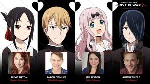 What fans and connoisseurs of anime will delight the year that has already come 2019? Funimation Unveils Kaguya Sama Love Is War Season 2 Anime S English Dub Cast News Anime News Network