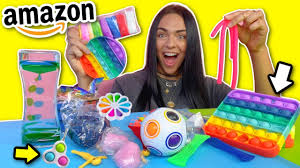 Pop it fidget toy get it now: Testing Amazon Fidget Slime Kits Pop Its Slime Stress Balls Fidget Pops Youtube