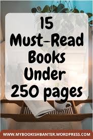 15 Must Read Books Under 250 Pages In 2020 Short Books Book Blogger Books To Read
