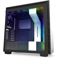 Funnily enough i had a case similar to the nzxt h510 (same blocked front panel) and using the front as an exhaust *kinda* worked. Nzxt H710i Atx Mid Tower Gaming Case Quick Release Tempered Glass Panel Vertical Gpu Mount Rgb Lighting White Black Best Buy Canada