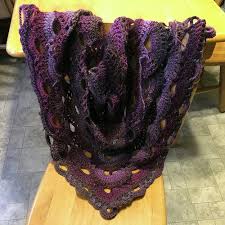 Virus Crochet Shawl Written Instructions Allfreecrochet Com