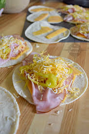 Easy Ham And Cheese Quesadillas With Pepperoncinis A Stray Kitchen Grilled Ham And Cheese Pepperocini Recipes Easy Ham