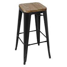1000 x 1000 jpeg 32 кб. Bolero High Metal Bar Stools With Wooden Seat Pad Black Gm640 Buy Online At Nisbets